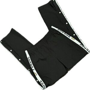 GAME NWT Womans Black PURDUE University Collegiate Tear Away Swishy Pants SZ XL